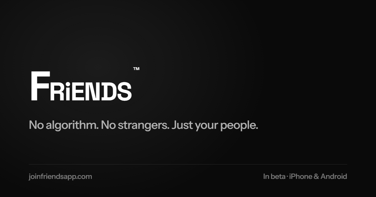 I spent my free time in grad school building a social app for actual friends. Just launched it on iO